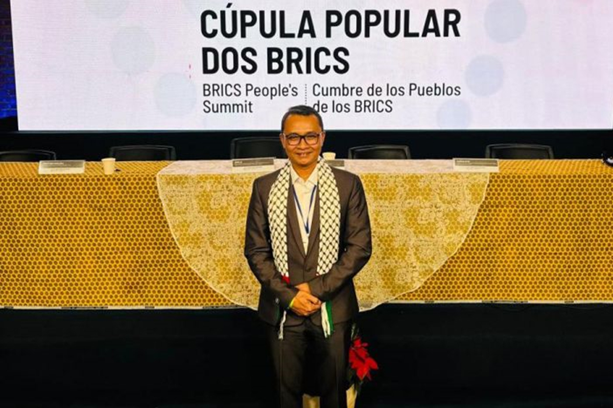 K-SARBUMUSI President Attends BRICS People’s Summit 2025