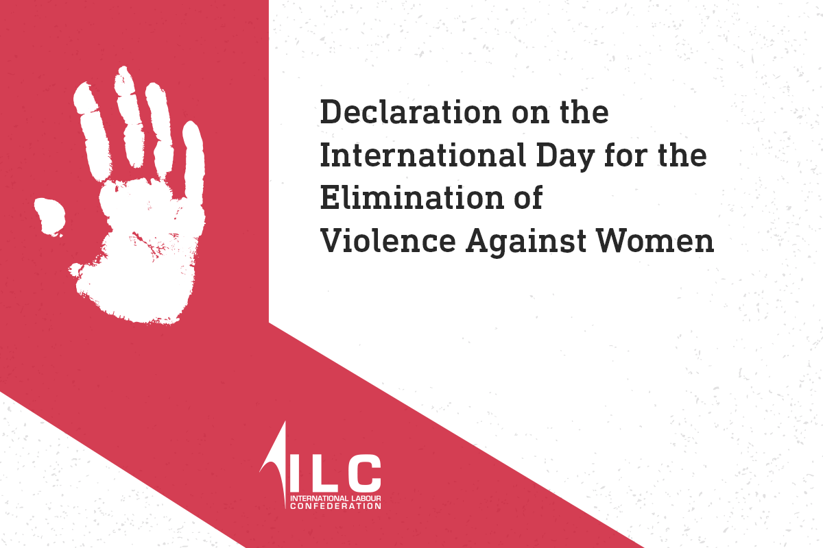 Declaration on the International Day for the Elimination of Violence Against Women