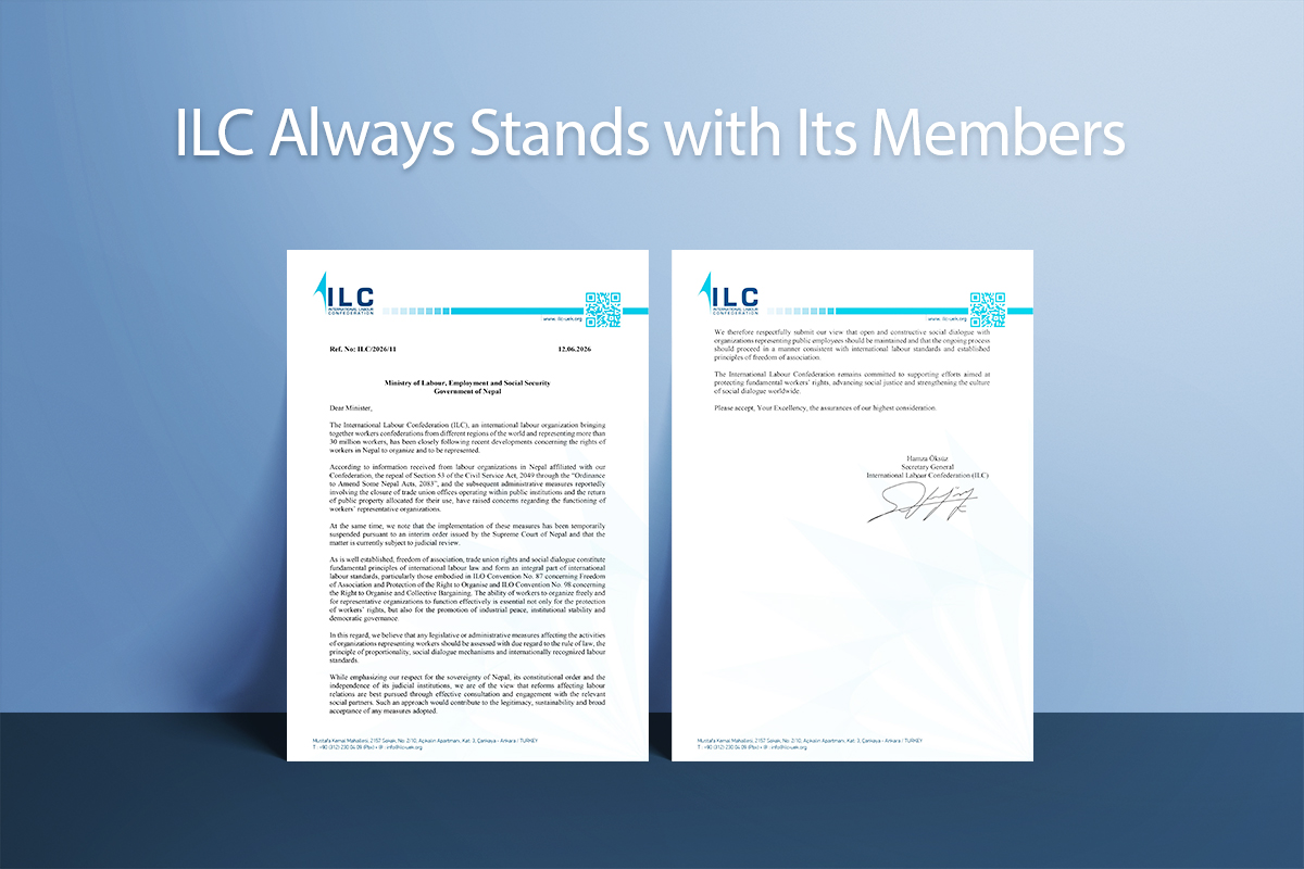 ILC Always Stands with Its Members
