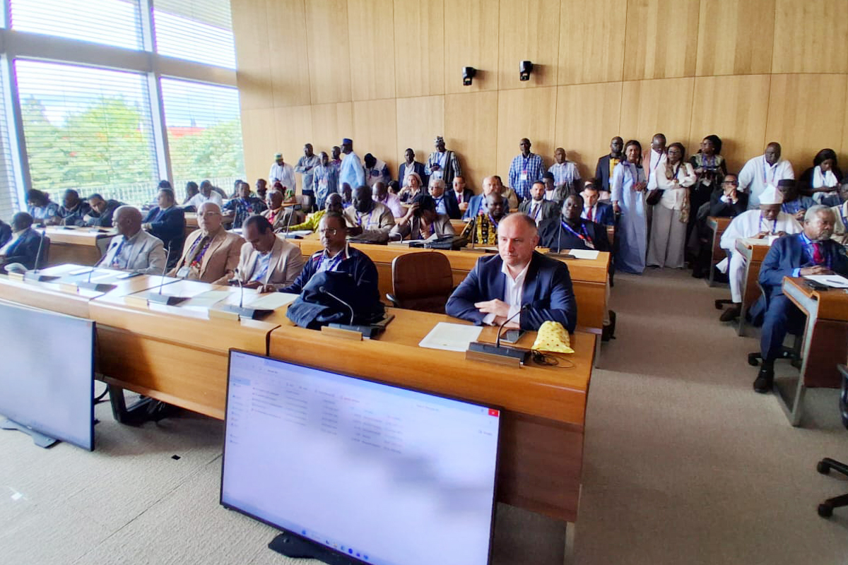 ILC Secretary General Hamza Öksüz Participates in OATUU Meeting