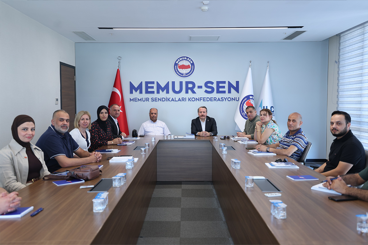 We Hosted the General Federation of Jordanian Trade Unions Delegation