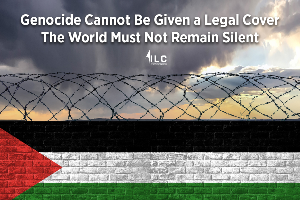 Genocide Cannot Be Given a Legal Cover<br>  The World Must Not Remain Silent